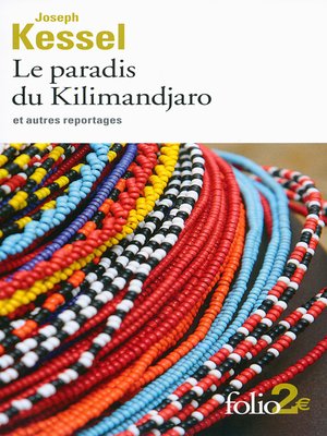 cover image of Le paradis du Kilimandjaro et autres reportages